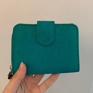 Kipling Turquoise Compact Wallet